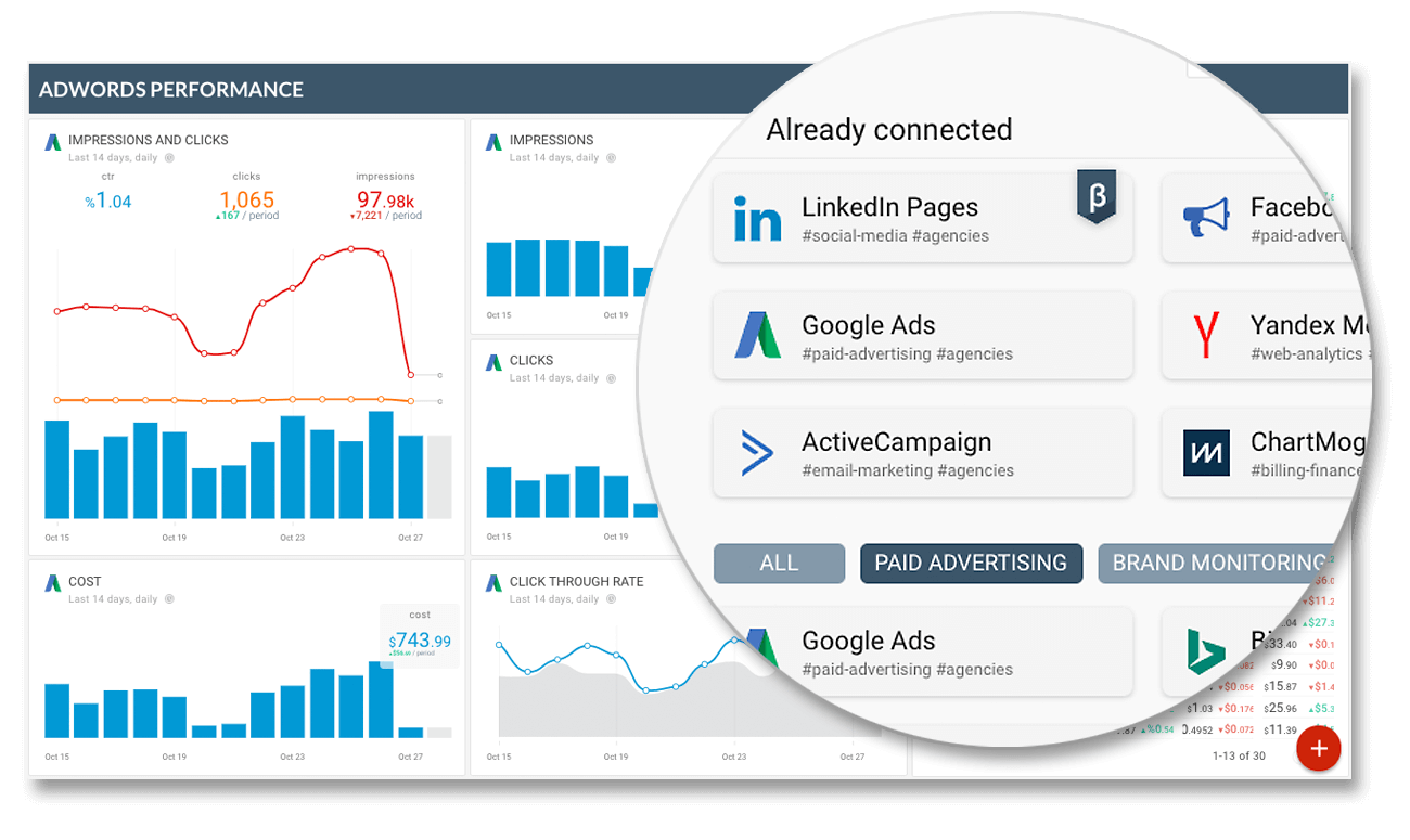 Paid advertising all data in one place automated reports