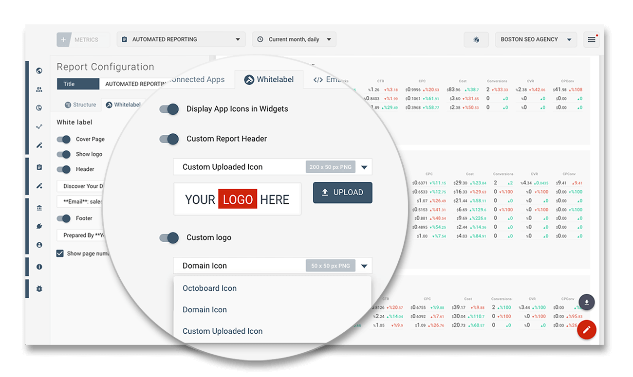 Seo audit in white label client portals