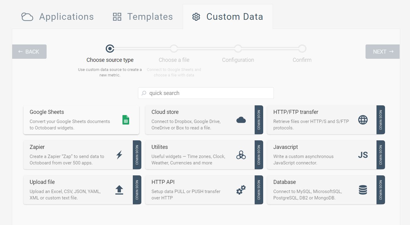 Google Sheets-Daten