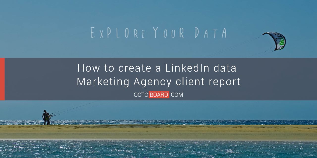 OCTOBOARD: How to create a LinkedIn data Marketing Agency client report