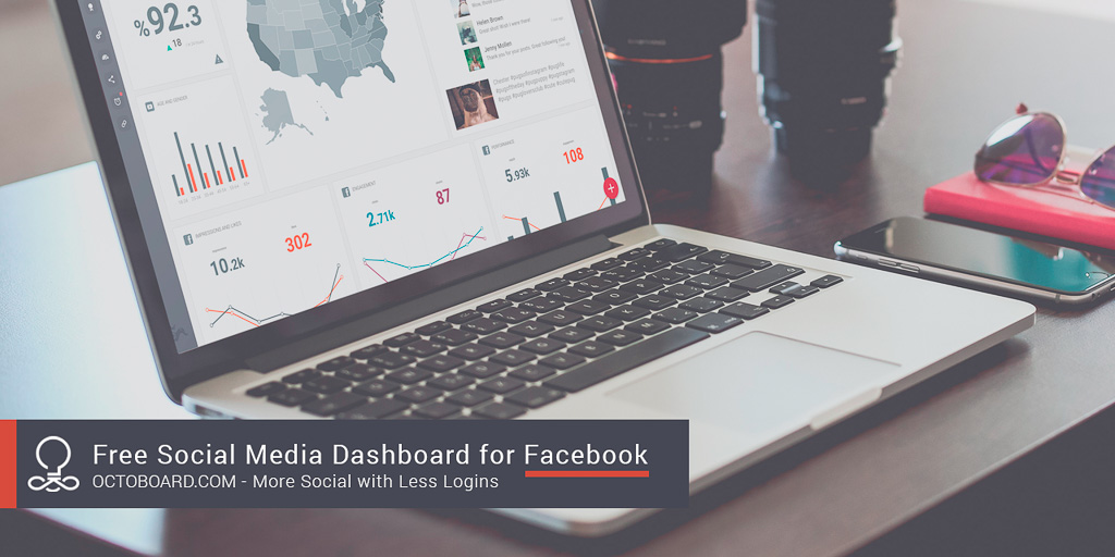 OCTOBOARD: Facebook social media dashboard