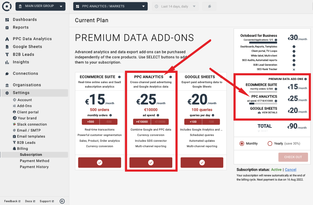 Ppc analytics pricing details