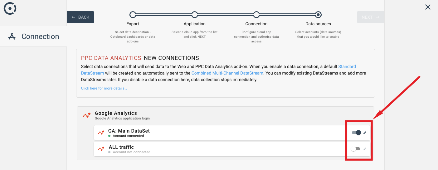 Ppc analytics wizard step3